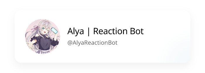 Reaction Bot